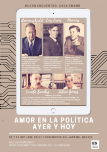 Lee más sobre el artículo Curso Encuentro: Amor en la política. Ayer y hoy