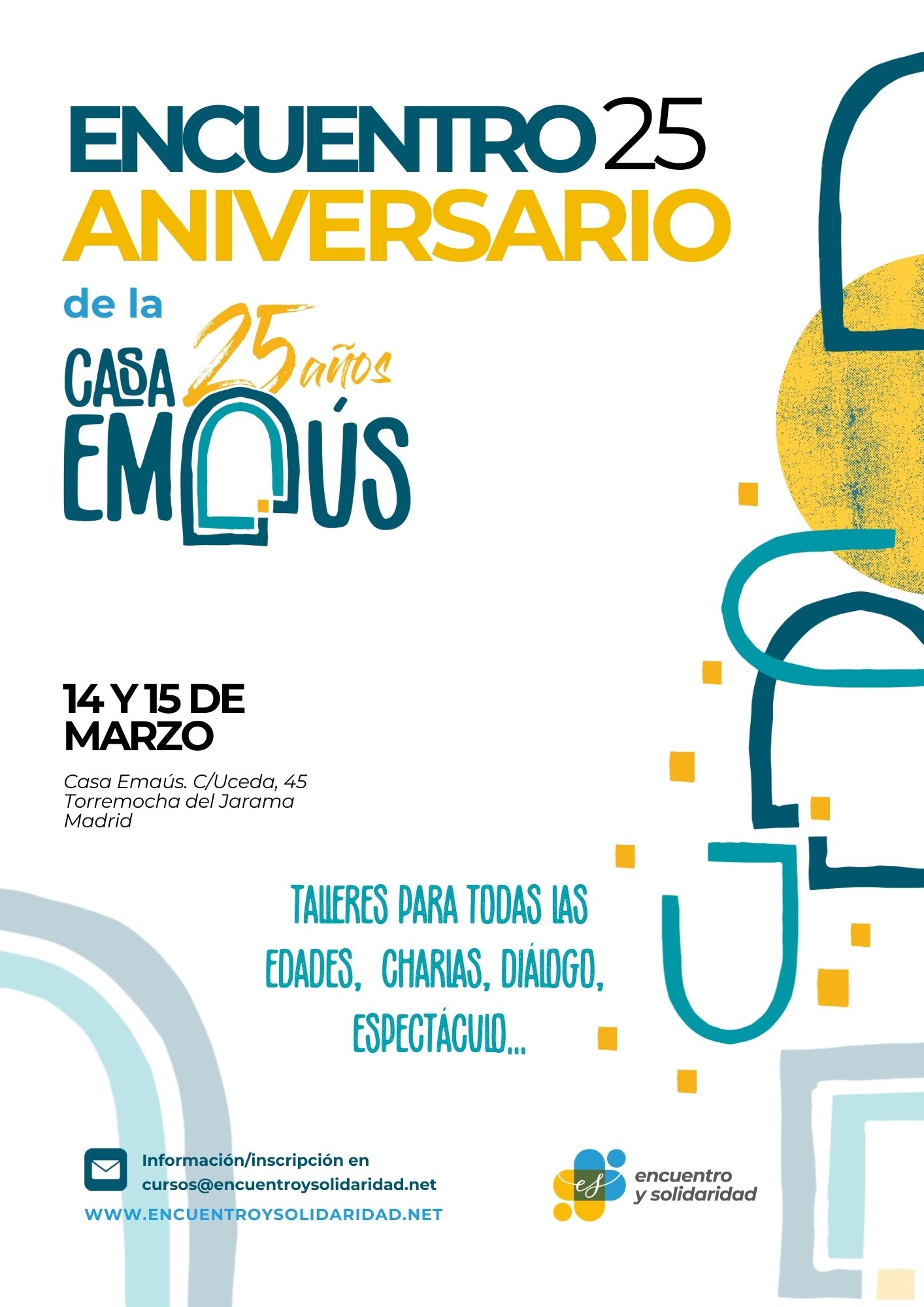 Lee más sobre el artículo Encuentro 25 aniversario Casa Emaús